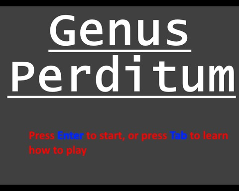 Genus Perditum