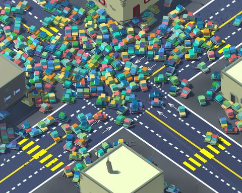 Slightly annoying traffic
