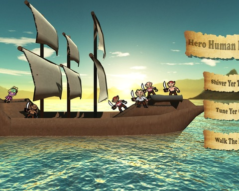 Hero Human Man-Pirate