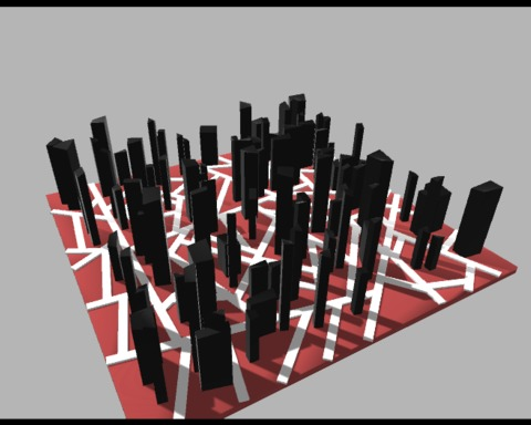Procedural City Maze