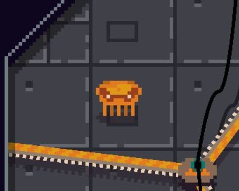 Alien Crab in the Rotormaze
