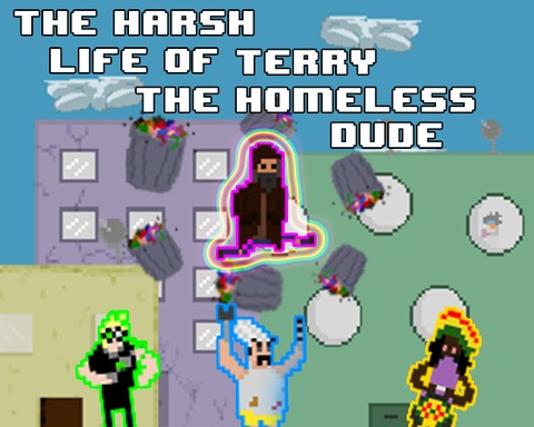 The Harsh Life of Terry the Homeless Dude