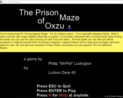 The Prison Maze of Ozxu