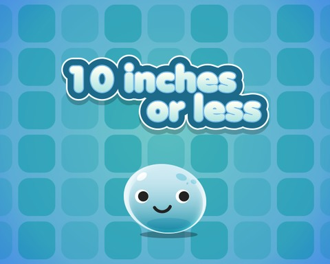 10 inches or less