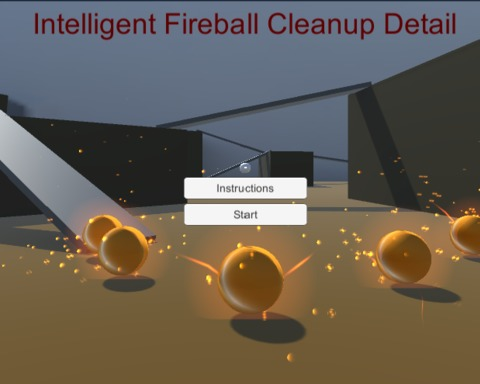 Intelligent Fireball Cleanup Detail