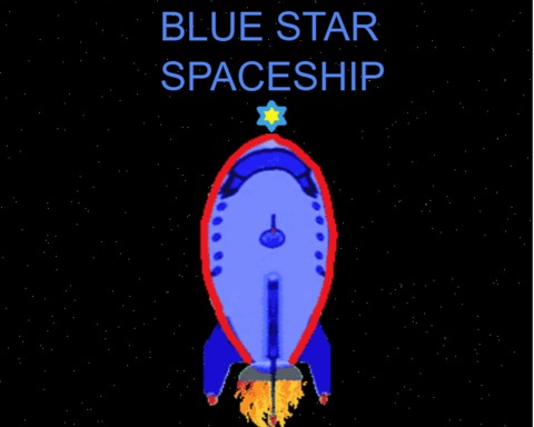 Blue Star Spaceship