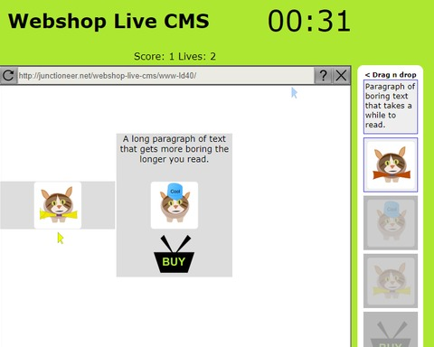 Webshop Live CMS