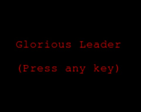 Glorious Leader