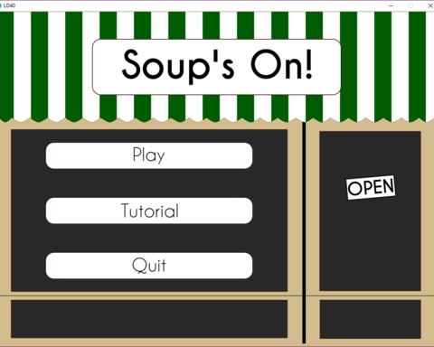 Soup's On!