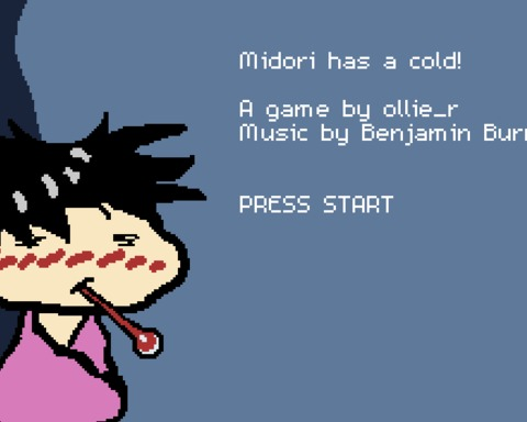 Midori has a cold!
