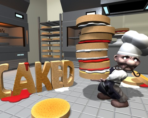 Caked