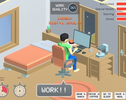 GameJam Survival Simulator