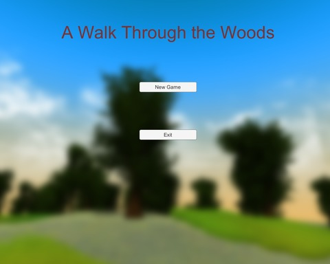 A Walk through the woods...