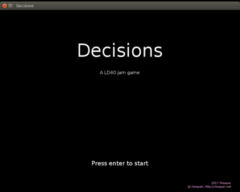Decisions