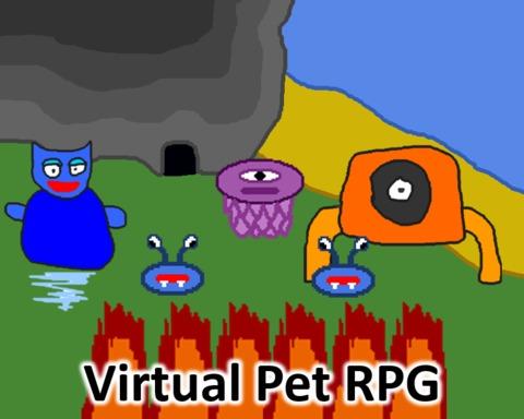 Virtual Pet RPG - Design, Explore and Battle with your Monster