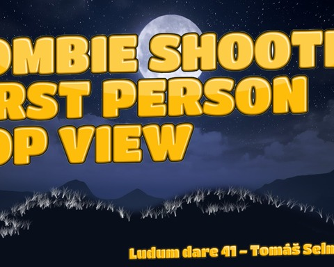 Zombie shooter FPS Top view