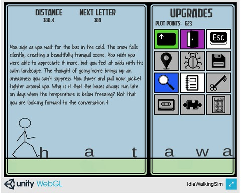 Collective Memories: An Idle Walking Simulator