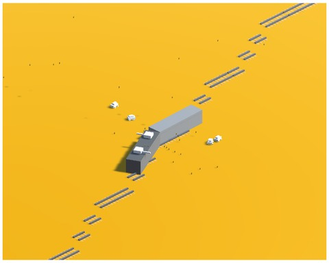 LD41 Train of Fortune - Screensaver Edition