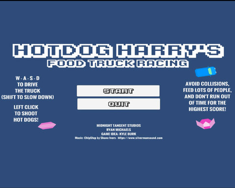 Hotdog Harry's Food Truck Racing
