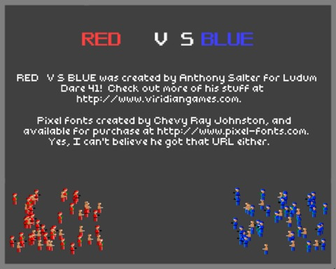 LD #41 Entry - RED V S BLUE