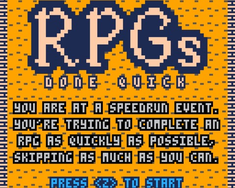 RPGs Done Quick