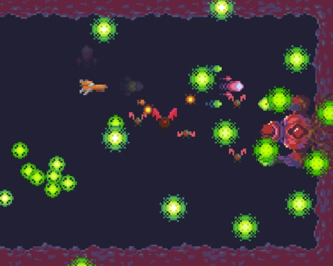 Danmakoïd - Bullet hell metroidvania