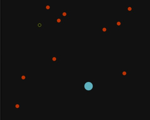 That game with bullets and food