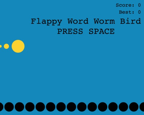 Flappy Word Worm Bird