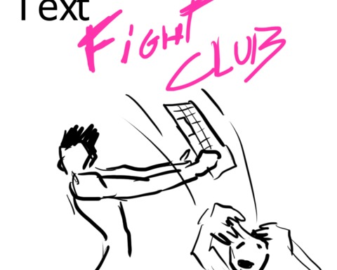 Text Fight Club