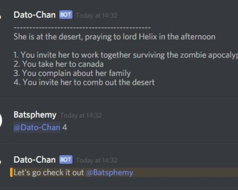 Who doesn't want to date a Discord bot?