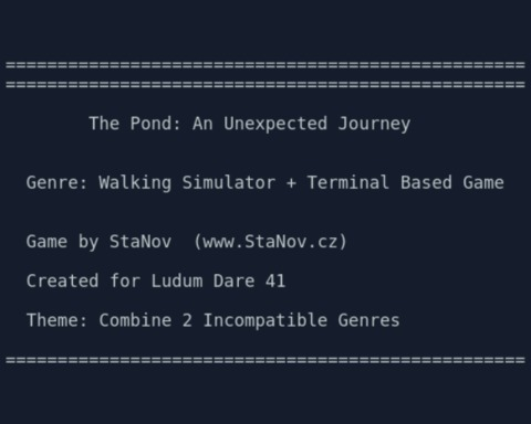 The Pond: An Unexpected Journey