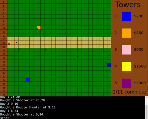 Four Hour Tower Defense