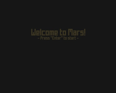 Welcome to Mars
