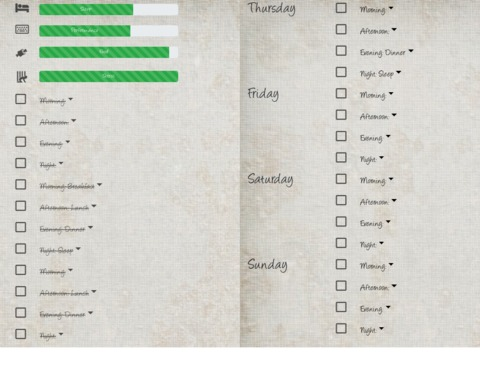 HIWP (High Intensity Weekly Planner)