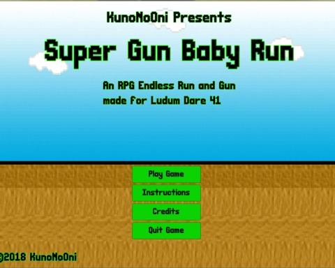 Super Gun Baby Run