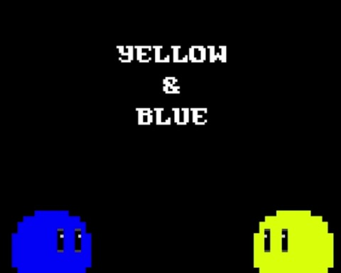Yellow and Blue
