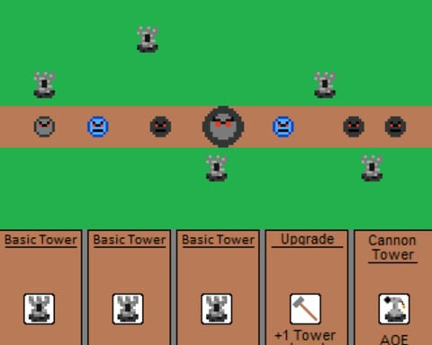 Tower Defense Card Game