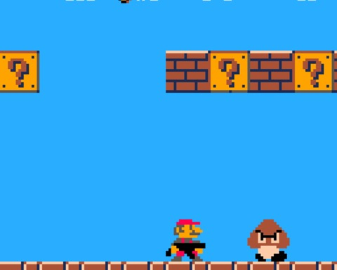 Super Mario Machine Gun