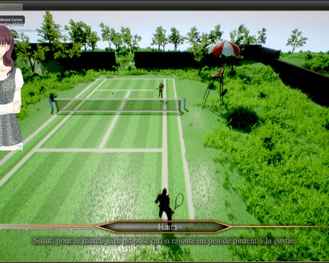 Tennis Novella