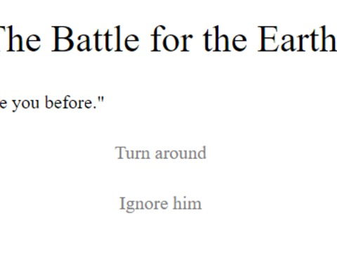 The Battle for the Earth