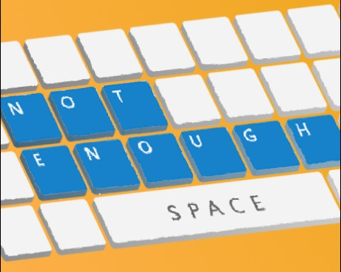 Not enough [ SPACE ]
