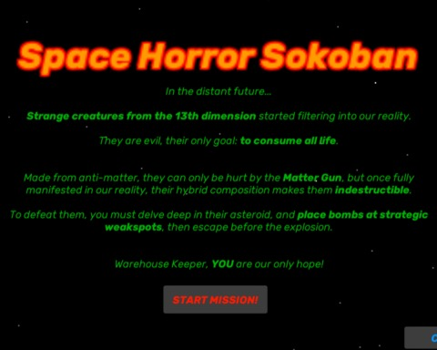 Space Horror Sokoban