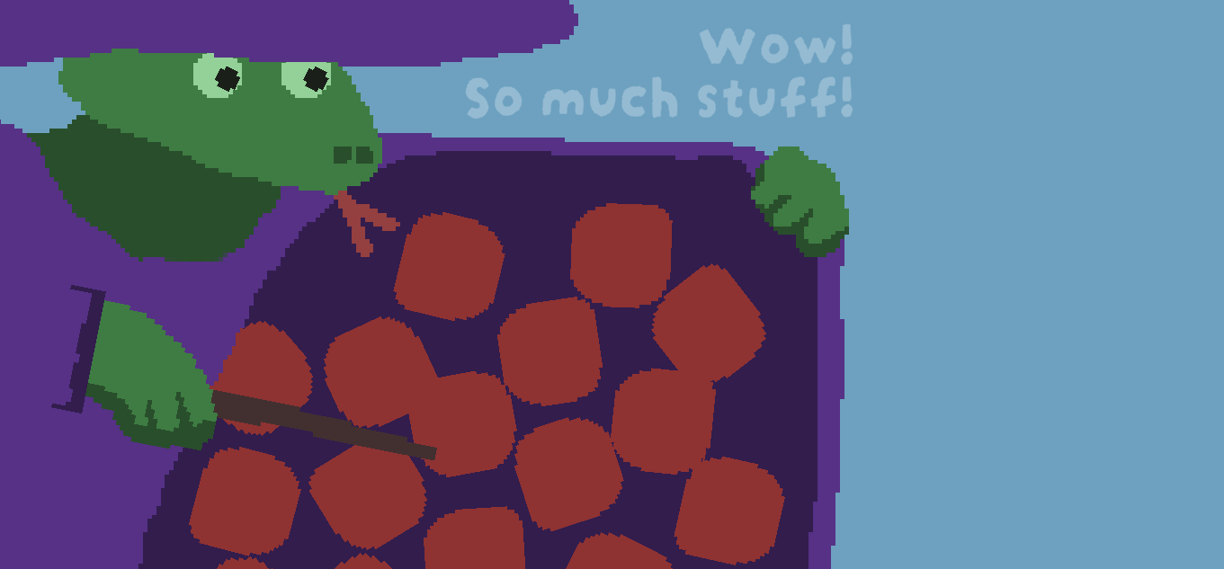 wow so much stuff.gif