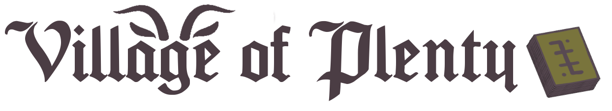 Village of Plenty logog banner.png